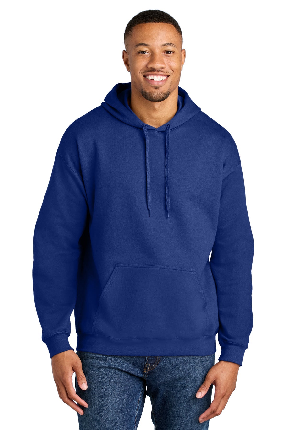 Cobalt Gildan Softstyle Midweight Pullover Hooded Sweatshirt SF500