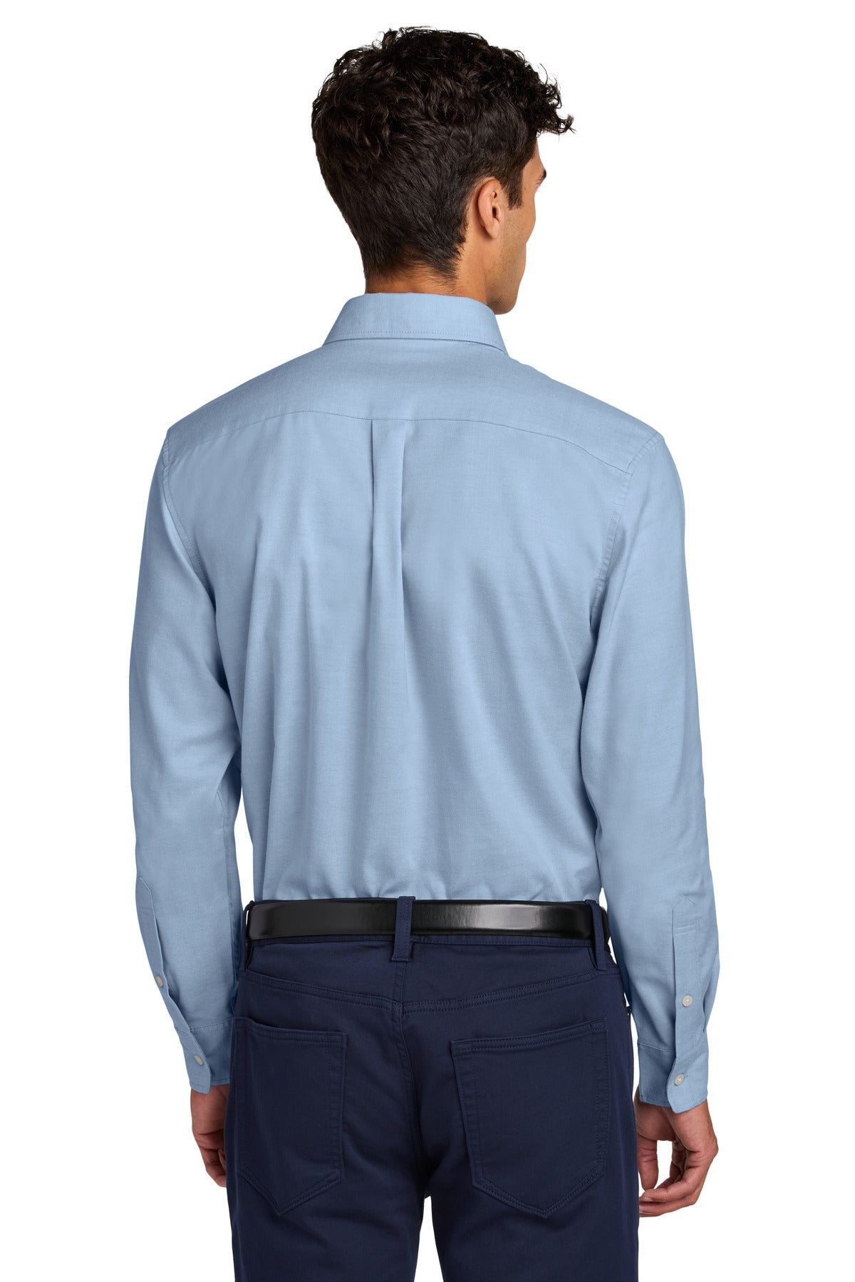 Cobalt Mercer+Mettle Long Sleeve Modern Oxford Shirt MM2002