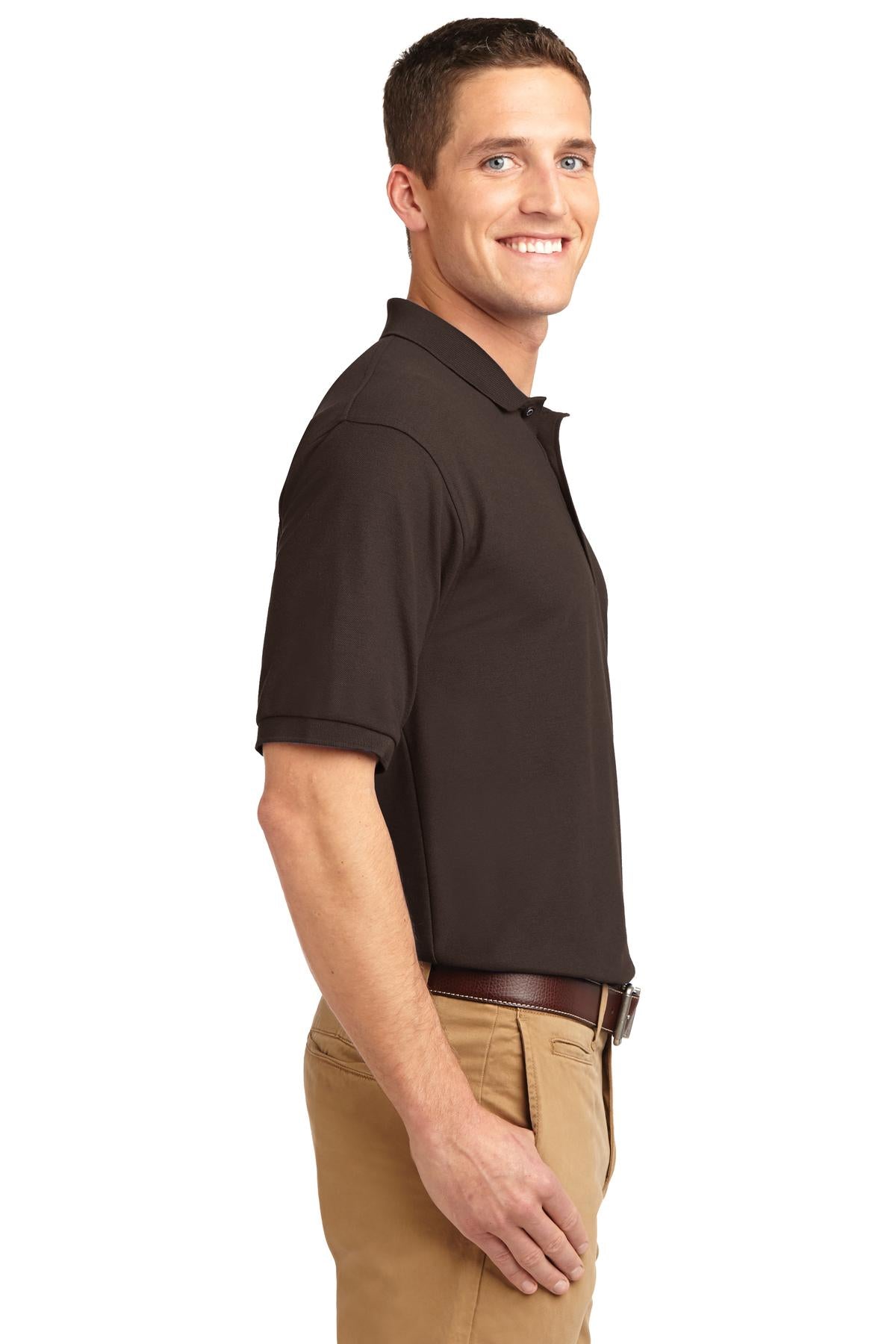 Coffee Bean Port Authority Extended Size Silk Touch Polo K500ES