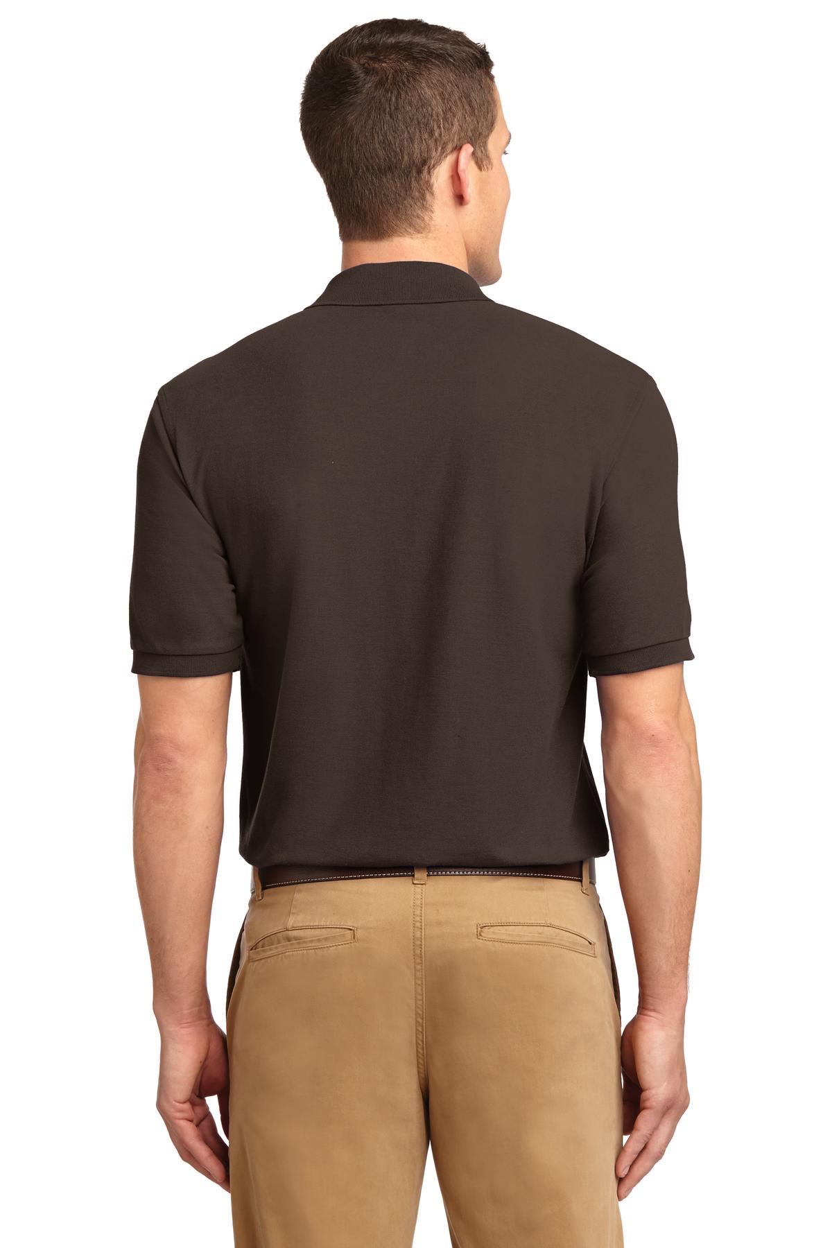 Coffee Bean Port Authority Extended Size Silk Touch Polo K500ES