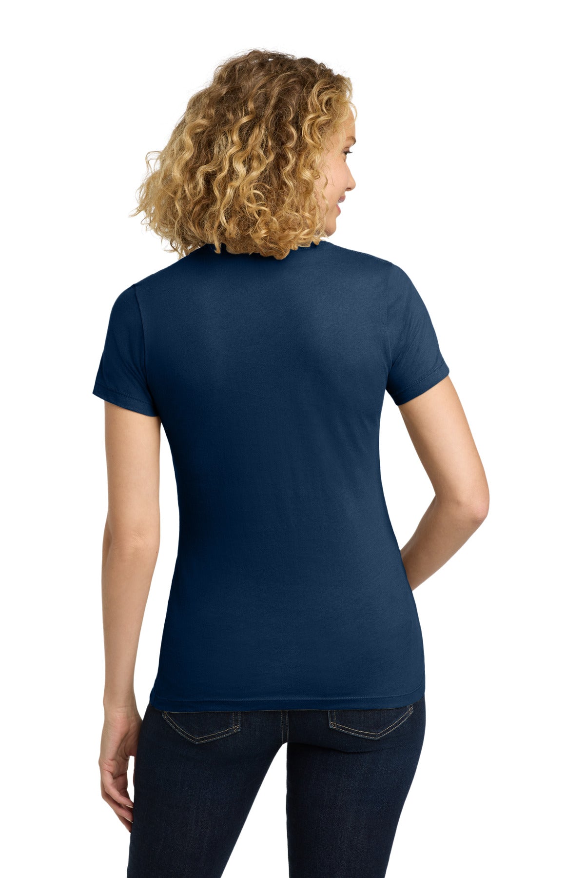CooBlue Next Level Apparel Women's Cotton Tee. NL3900