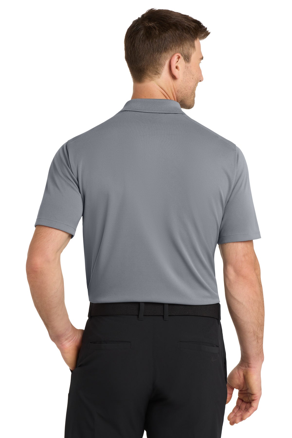 CoolGrey Nike Dri-FIT Micro Pique 2.0 Polo NKDC1963