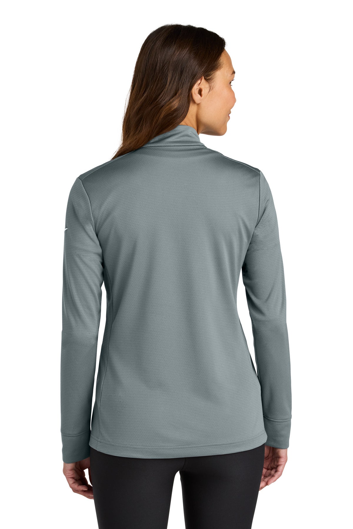 CoolGrey Nike Women's Essential 1/2-Zip Cover-Up NKHM7969