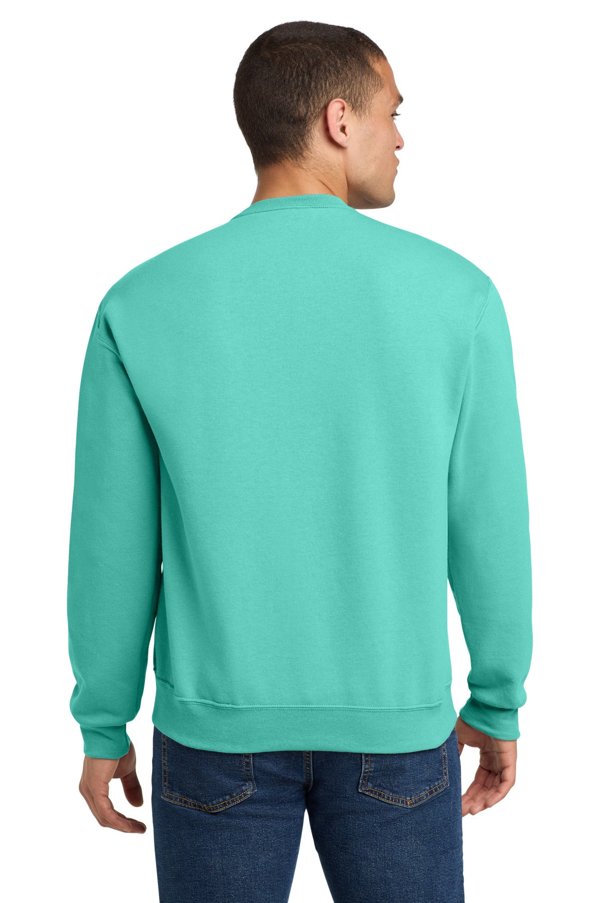 CoolMint Jerzees - NuBlend Crewneck Sweatshirt. 562M