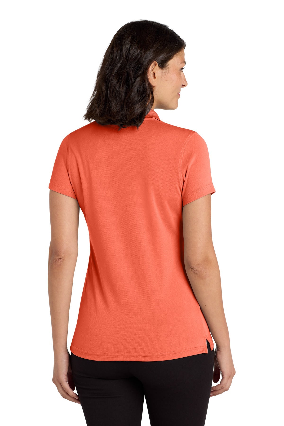 Coral Splash Port Authority Women's Dry Zone UV Micro-Mesh Polo. LK110