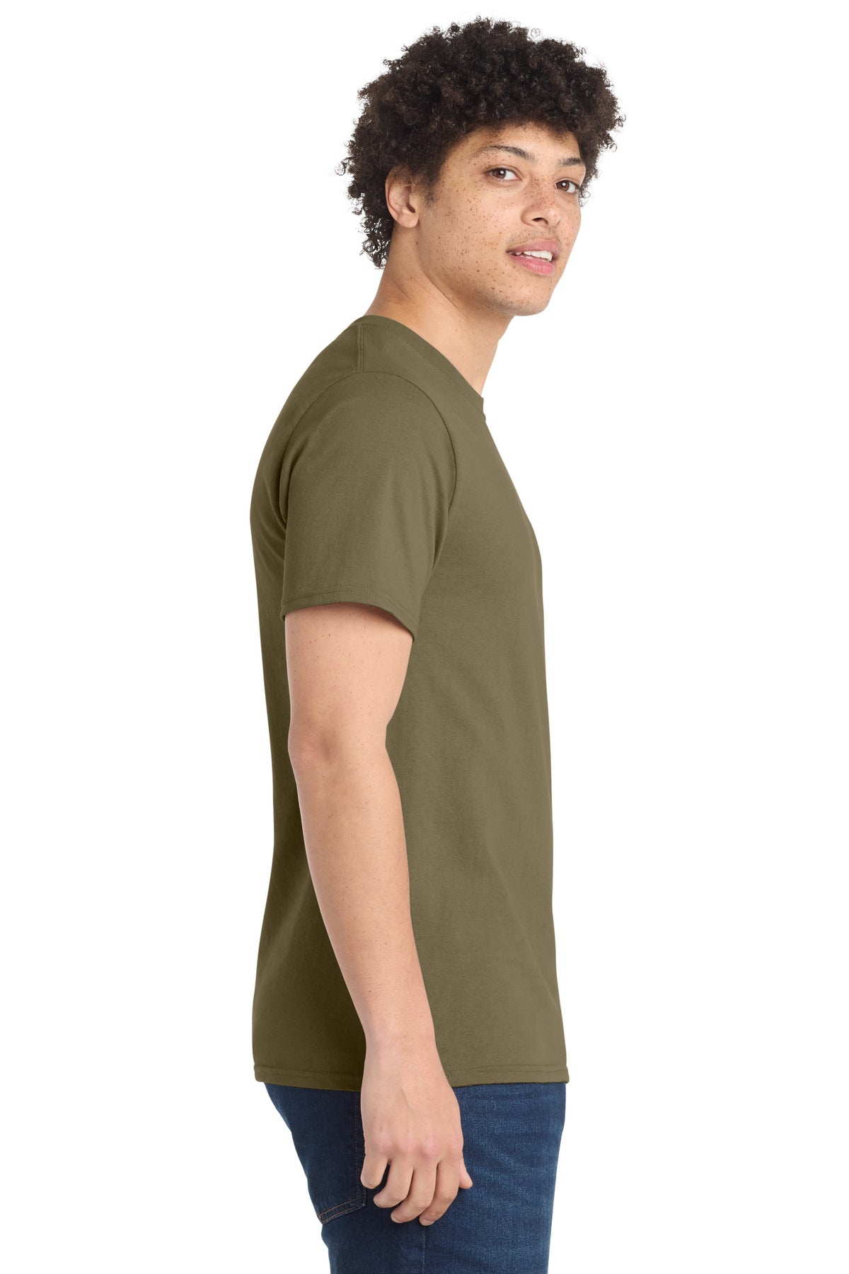 CoyoteBrn Port & Co Essential Tee. PC61