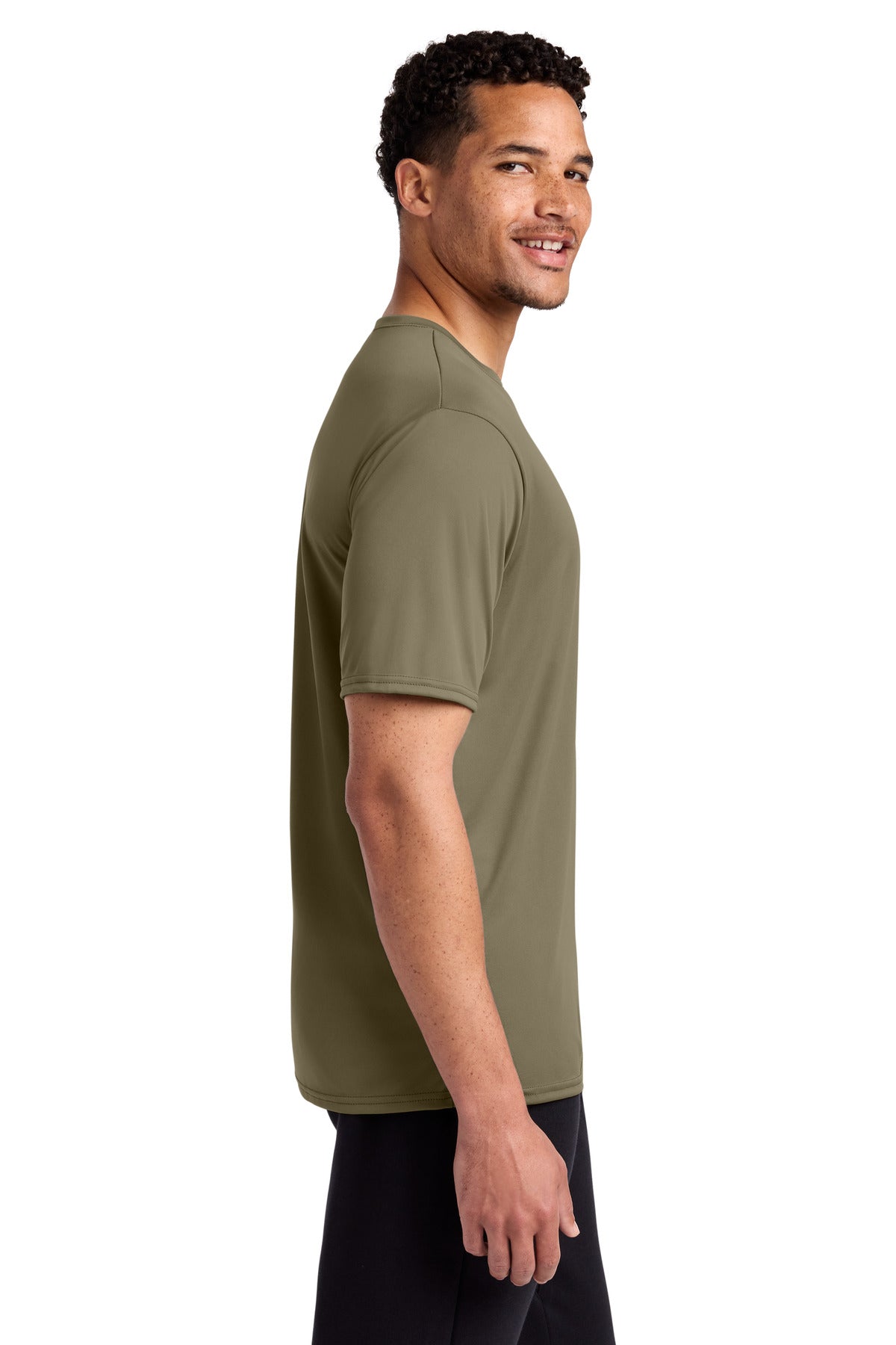 CoyoteBrn Port & Co Performance Tee. PC380