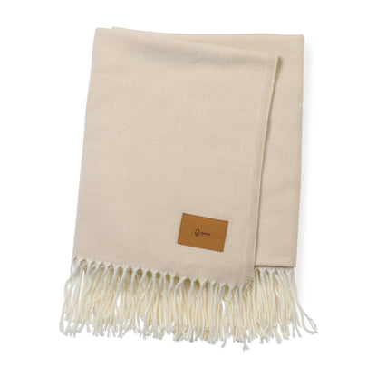 Cream Everlasting Throw Blanket