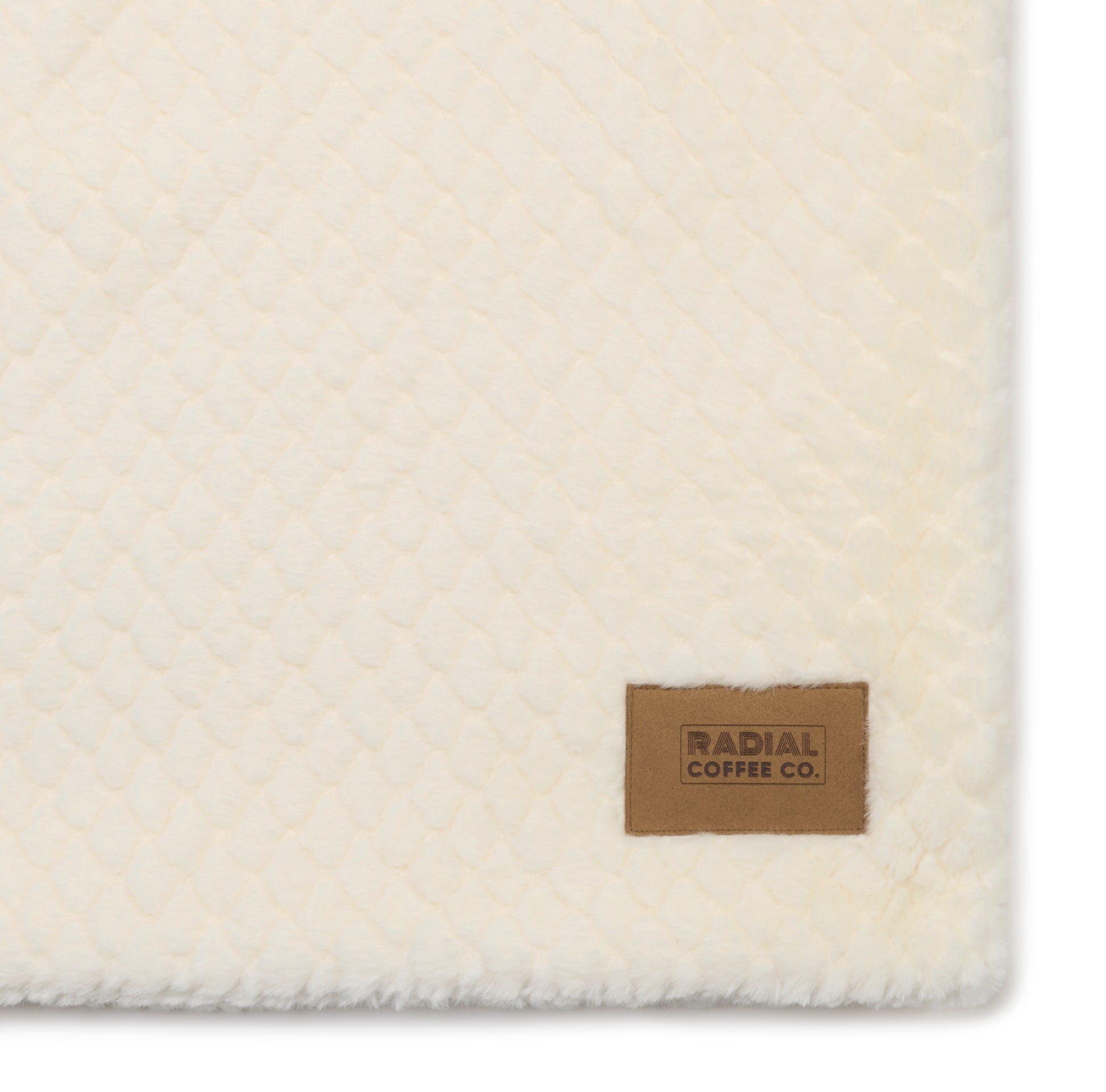 Cream Luxe Nordic Throw Blanket