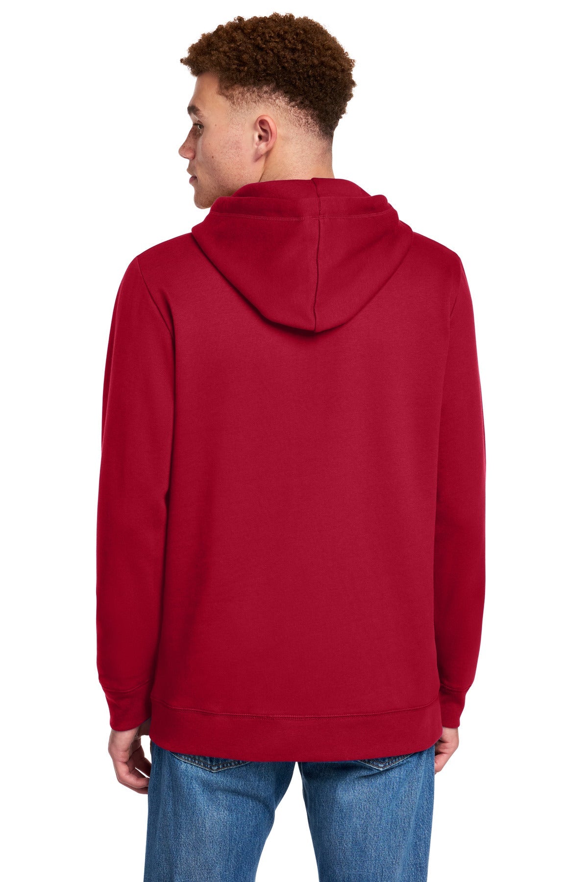 Crimson New Era Comeback Fleece Pullover Hoodie NEA550