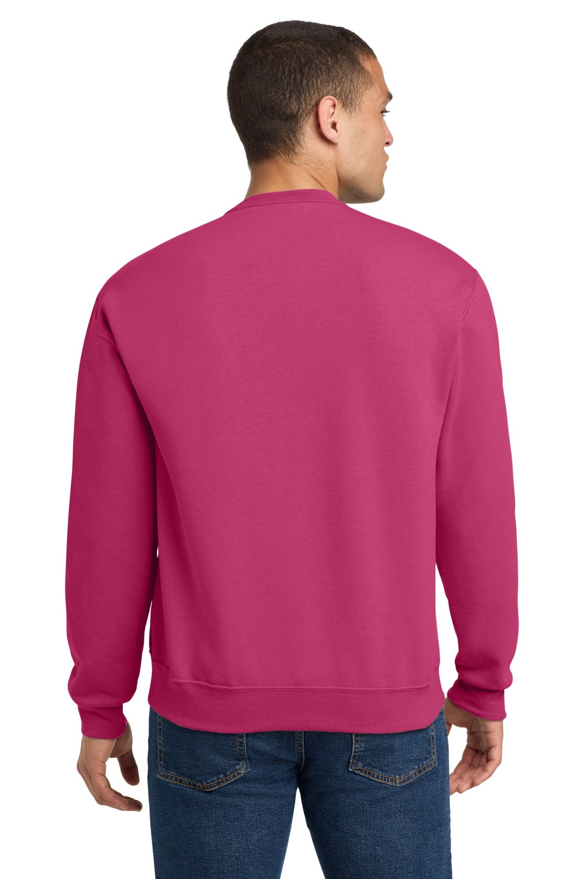 CyberPink Jerzees - NuBlend Crewneck Sweatshirt. 562M