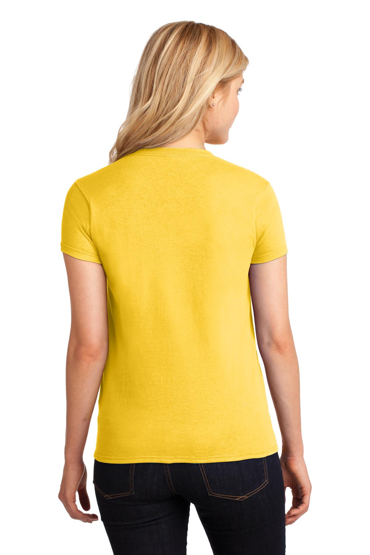 Daisy Gildan Women's Heavy Cotton 100% Cotton T-Shirt. 5000L