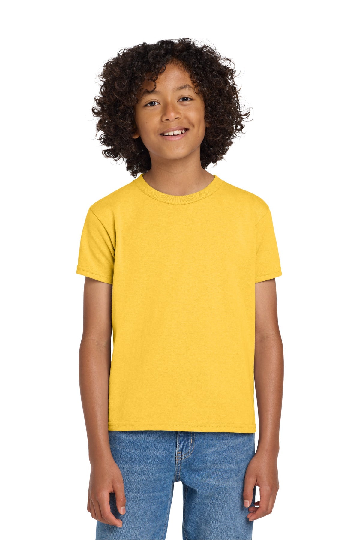 Daisy Gildan Youth DryBlend 50 Cotton/50 Poly T-Shirt. 8000B