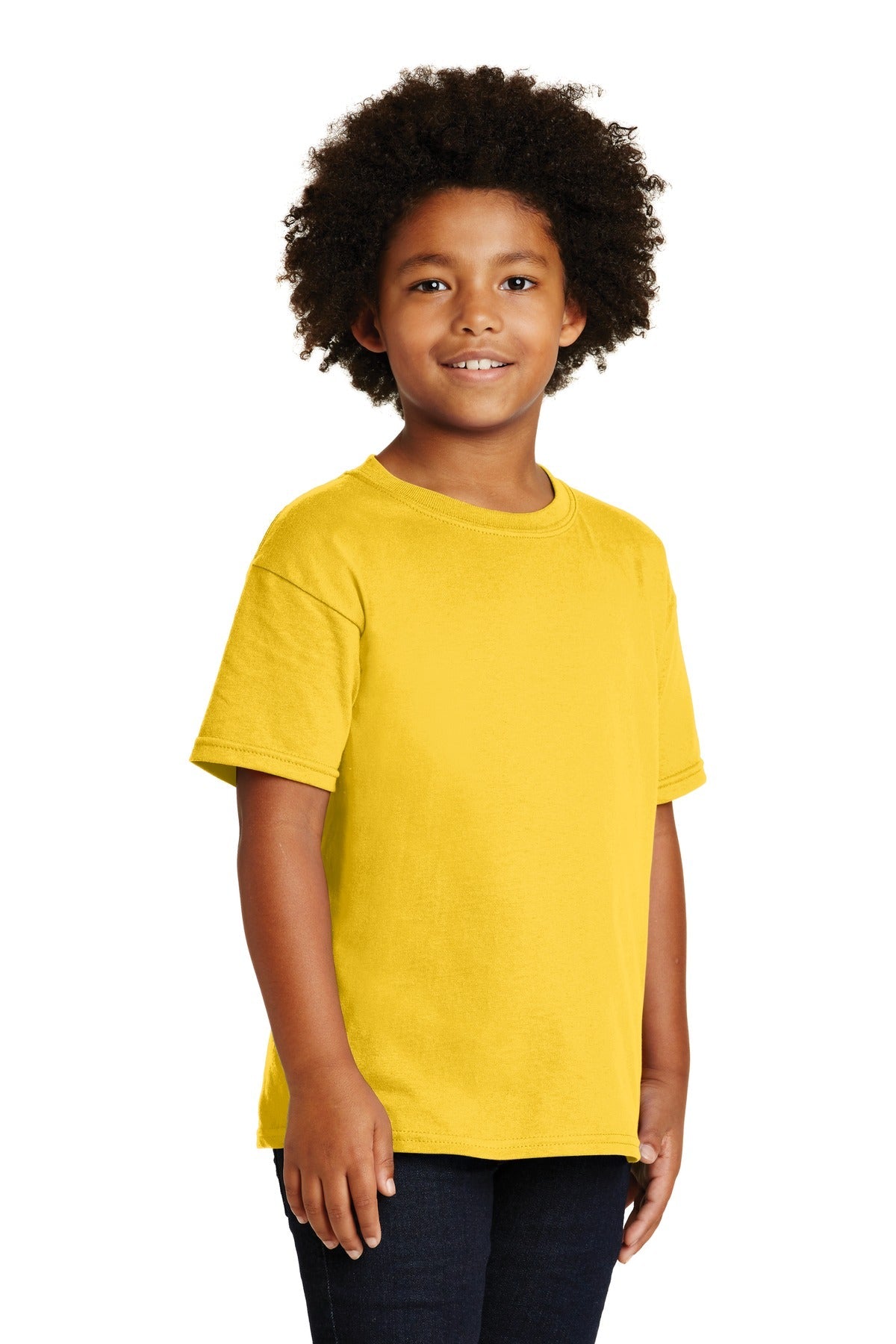 Daisy Gildan - Youth Heavy Cotton 100% Cotton T-Shirt. 5000B
