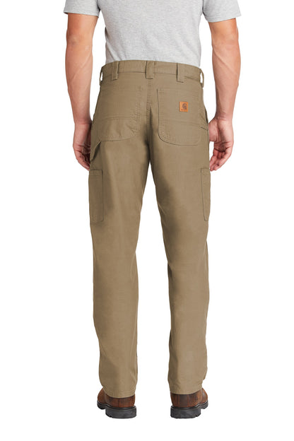 Dark Khaki Carhartt Canvas Work Dungaree. CTB151