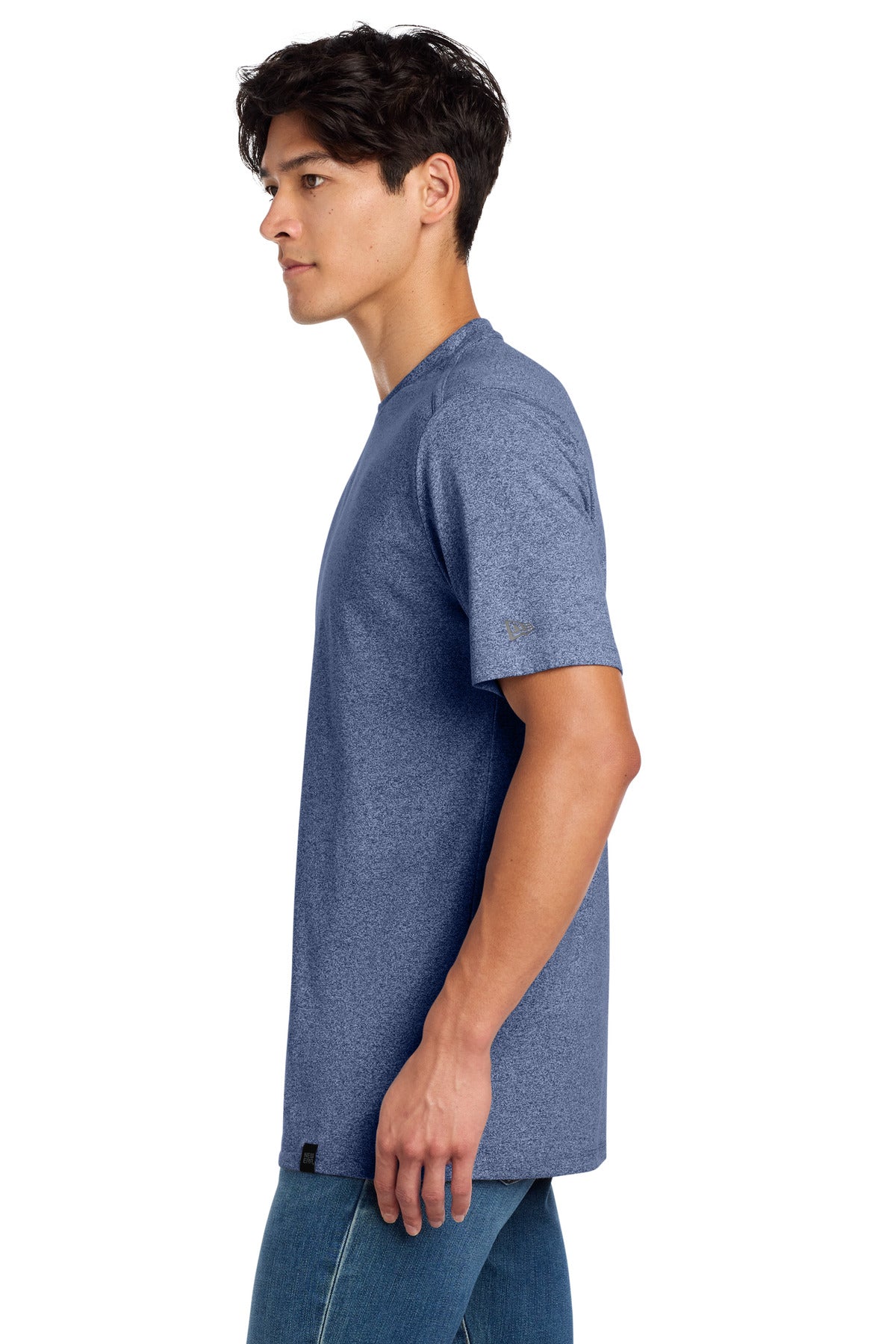 Dark Royal Tws New Era Heritage Blend Crew Tee. NEA100