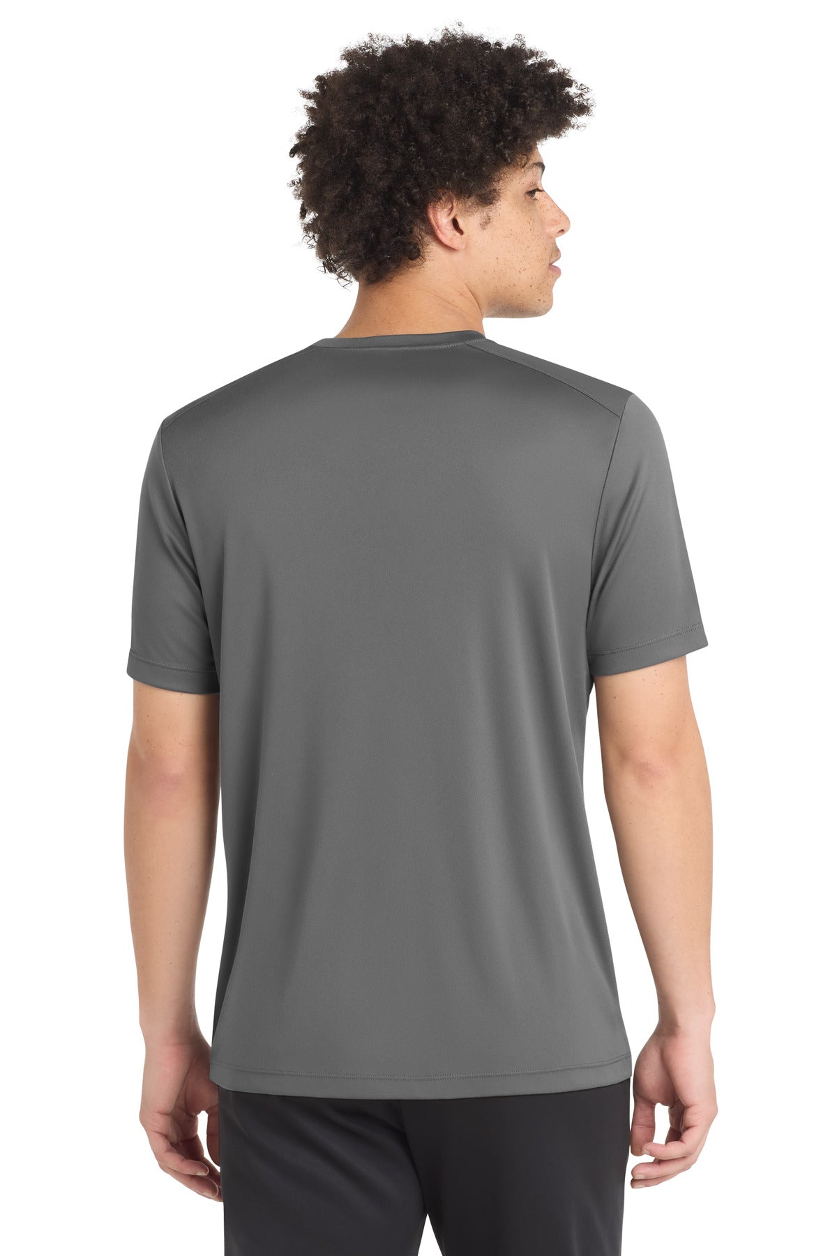Dark Smoke Gry Sport-Tek Posi-UV Pro Tee. ST420