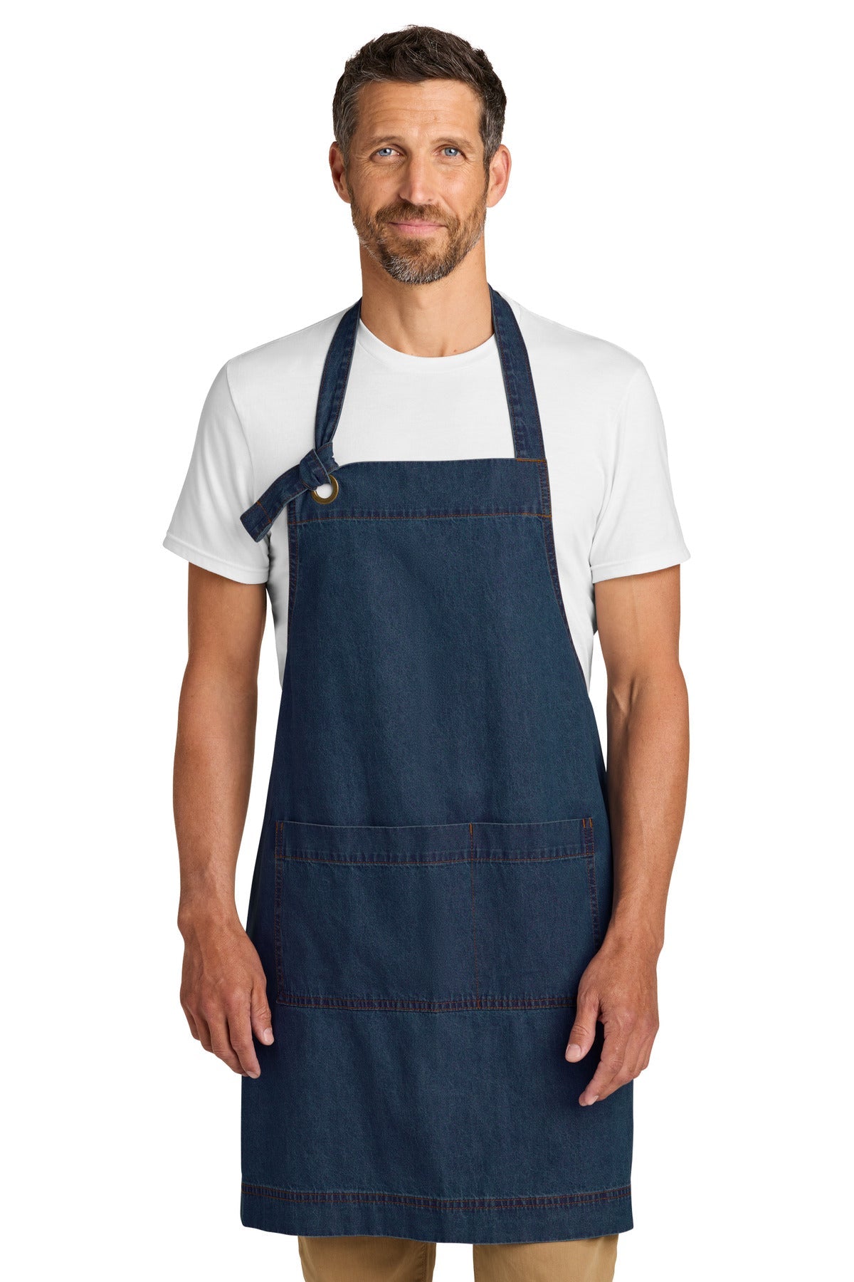 DarkDenim Port Authority Signature Denim Apron A901