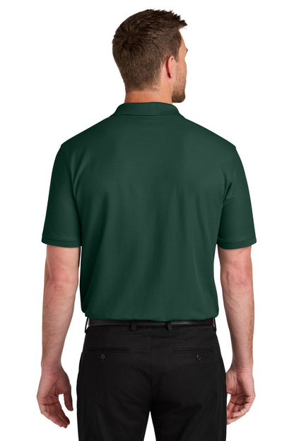 DarkGreen Port Authority Wearever Signature Pique Pocket Polo K200P
