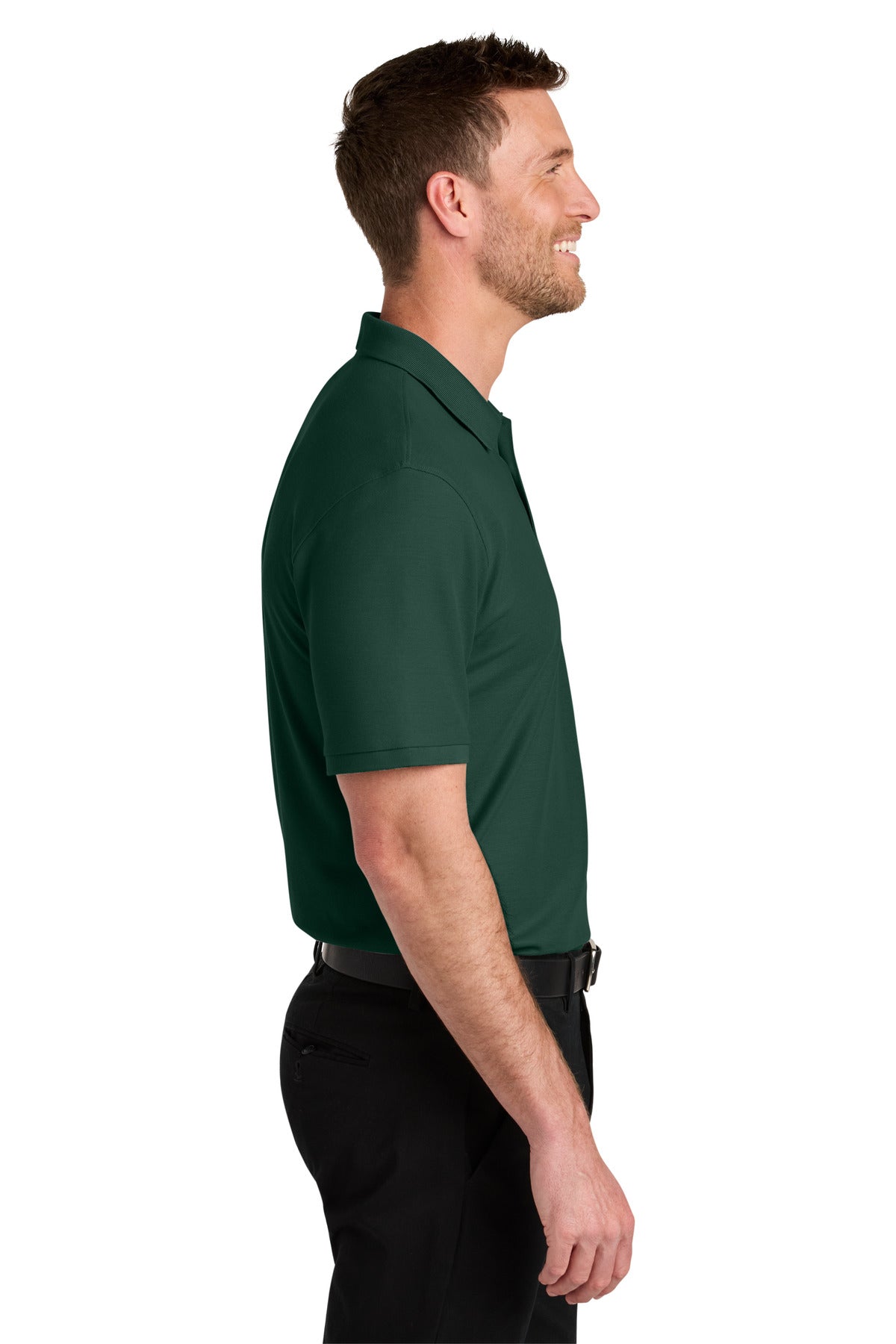 DarkGreen Port Authority Wearever Signature Pique Polo K200