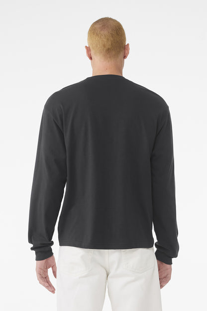 DarkGrey BELLA+CANVAS Unisex 6-Ounce Heavyweight Long Sleeve Tee BC3511