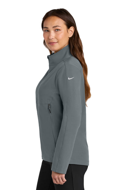 DarkGrey Nike Women's Full-Zip Soft Shell Jacket NKHM7937