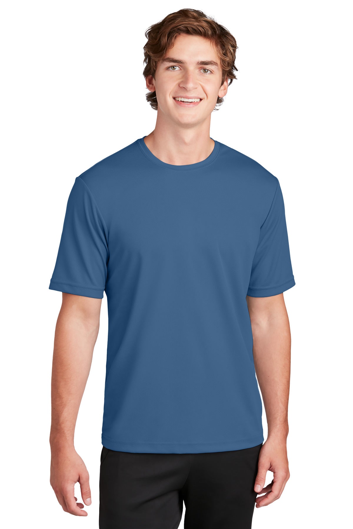 Dawn Blue Sport-Tek PosiCharge RacerMesh Tee. ST340