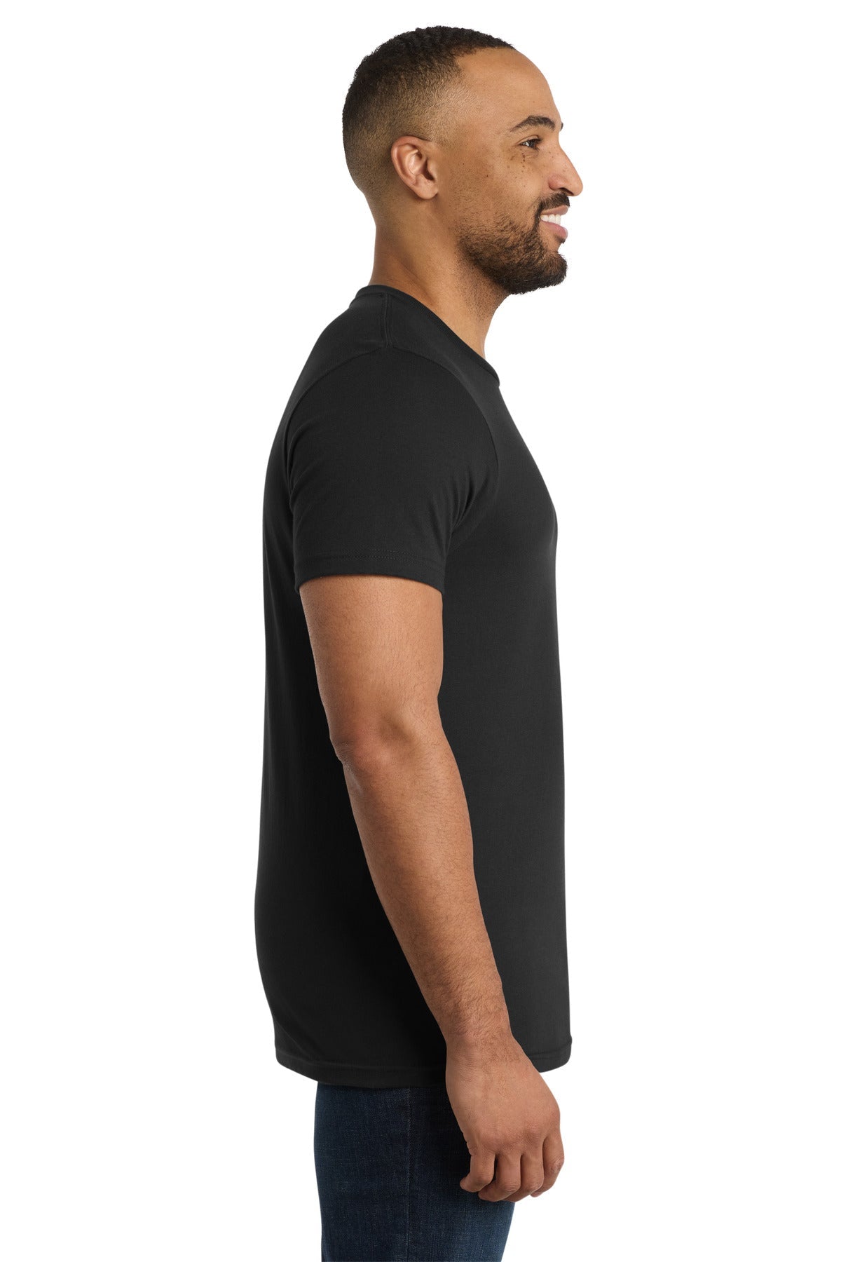 Deep Black Port & Co Bouncer Tee PC600
