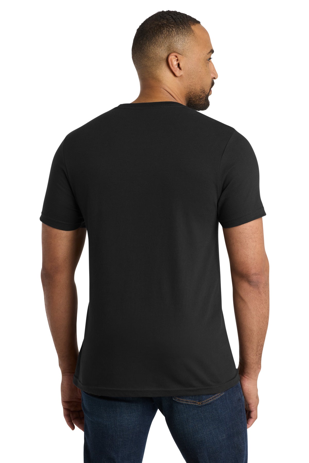 Deep Black Port & Co Bouncer Tee PC600