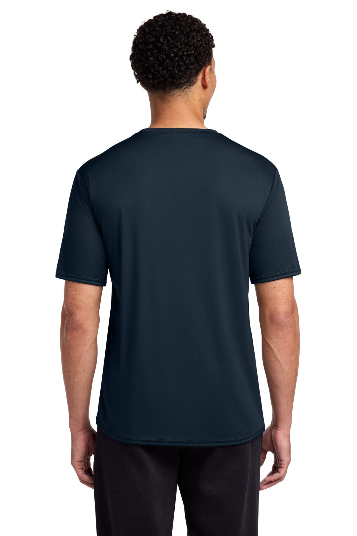 Deep Navy Port & Co Performance Tee. PC380