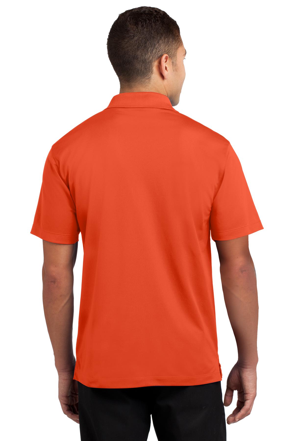 Deep Orange Sport-Tek Micropique Sport-Wick Polo. ST650