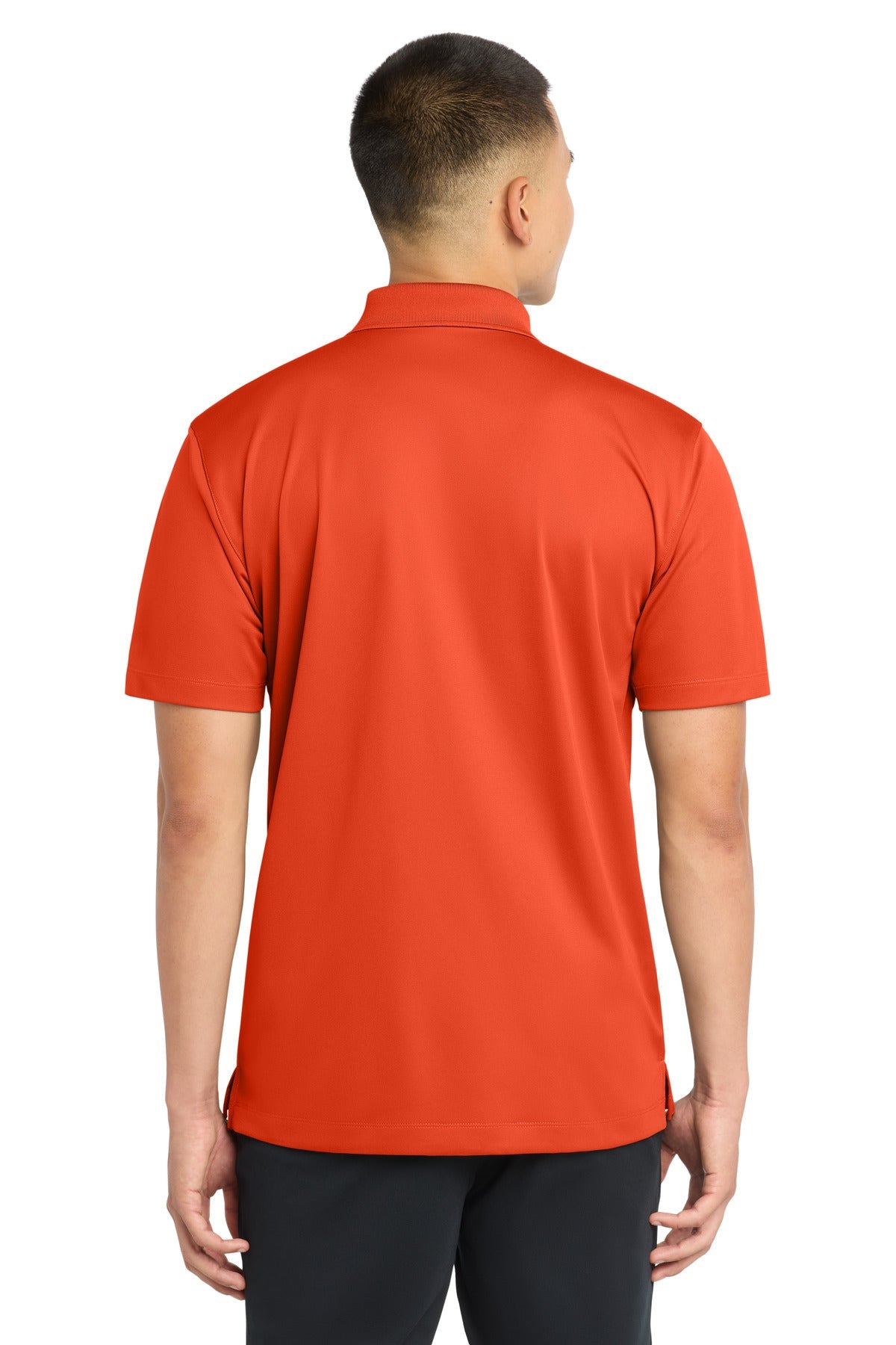 Deep Orange Sport-Tek Micropique Sport-Wick Polo. ST650