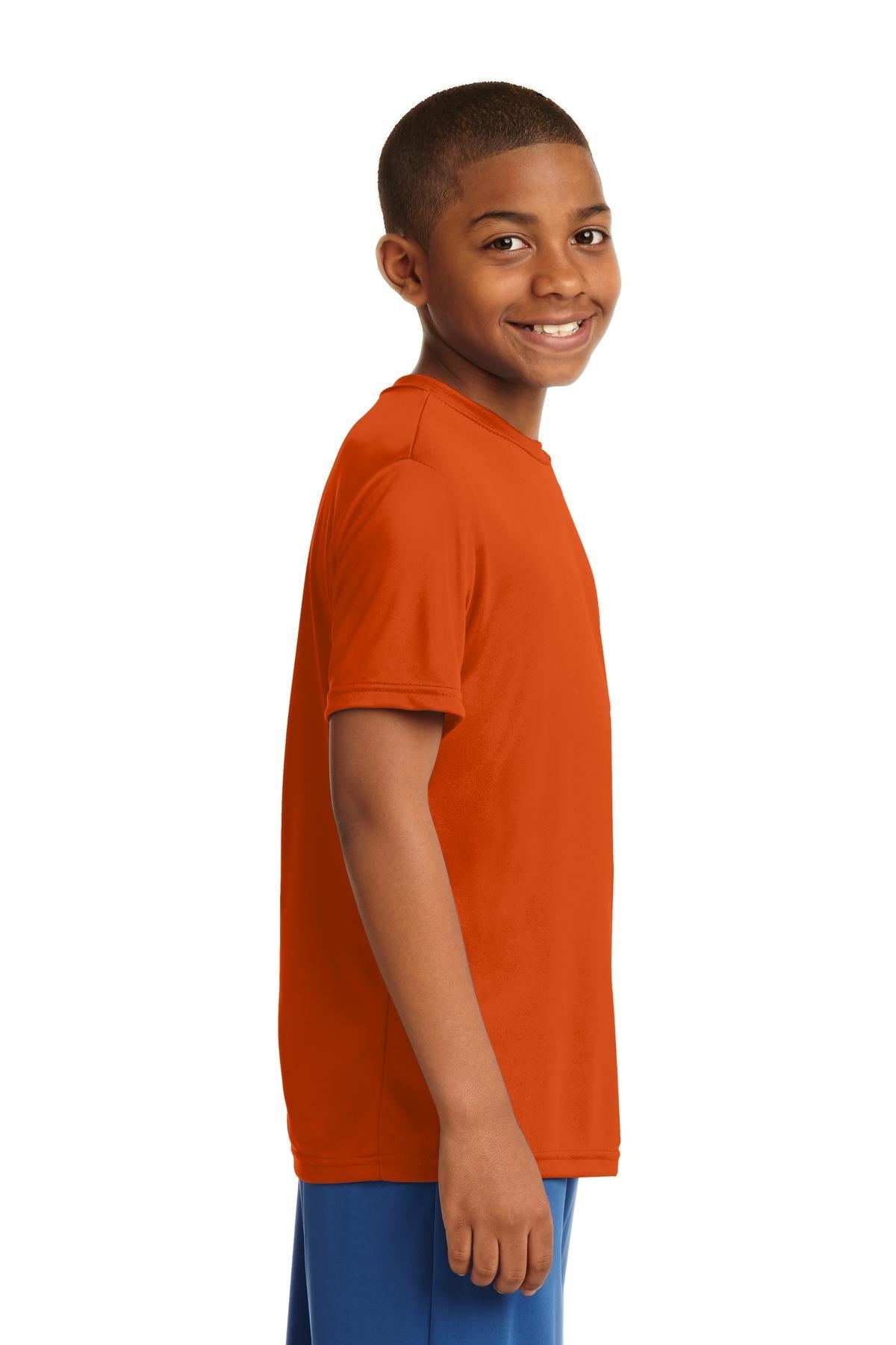 Deep Orange Sport-Tek Youth PosiCharge Competitor Tee. YST350