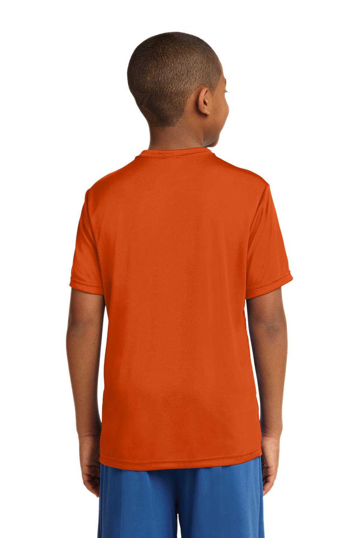 Deep Orange Sport-Tek Youth PosiCharge Competitor Tee. YST350