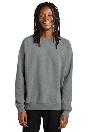 DeepBlack Allmade Unisex Organic CVC Fleece Crewneck Sweatshirt AL5004