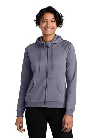 DeepBlack Allmade Women's Organic CVC Fleece Full-Zip Hoodie AL5003