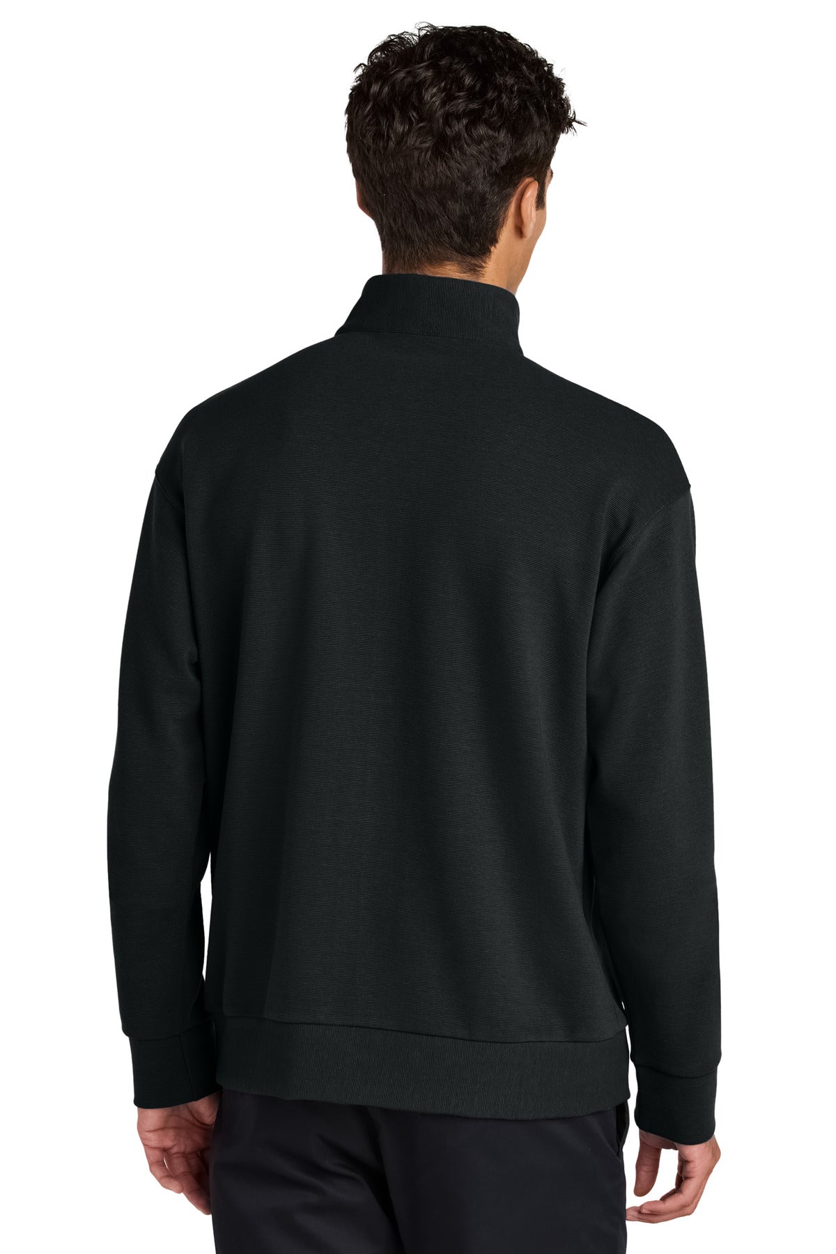 DeepBlack Mercer+Mettle Linear Texture 1/4-Zip MM3040