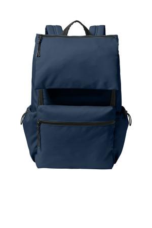DeepBlack Port Authority Matte Oxford Backpack BG940