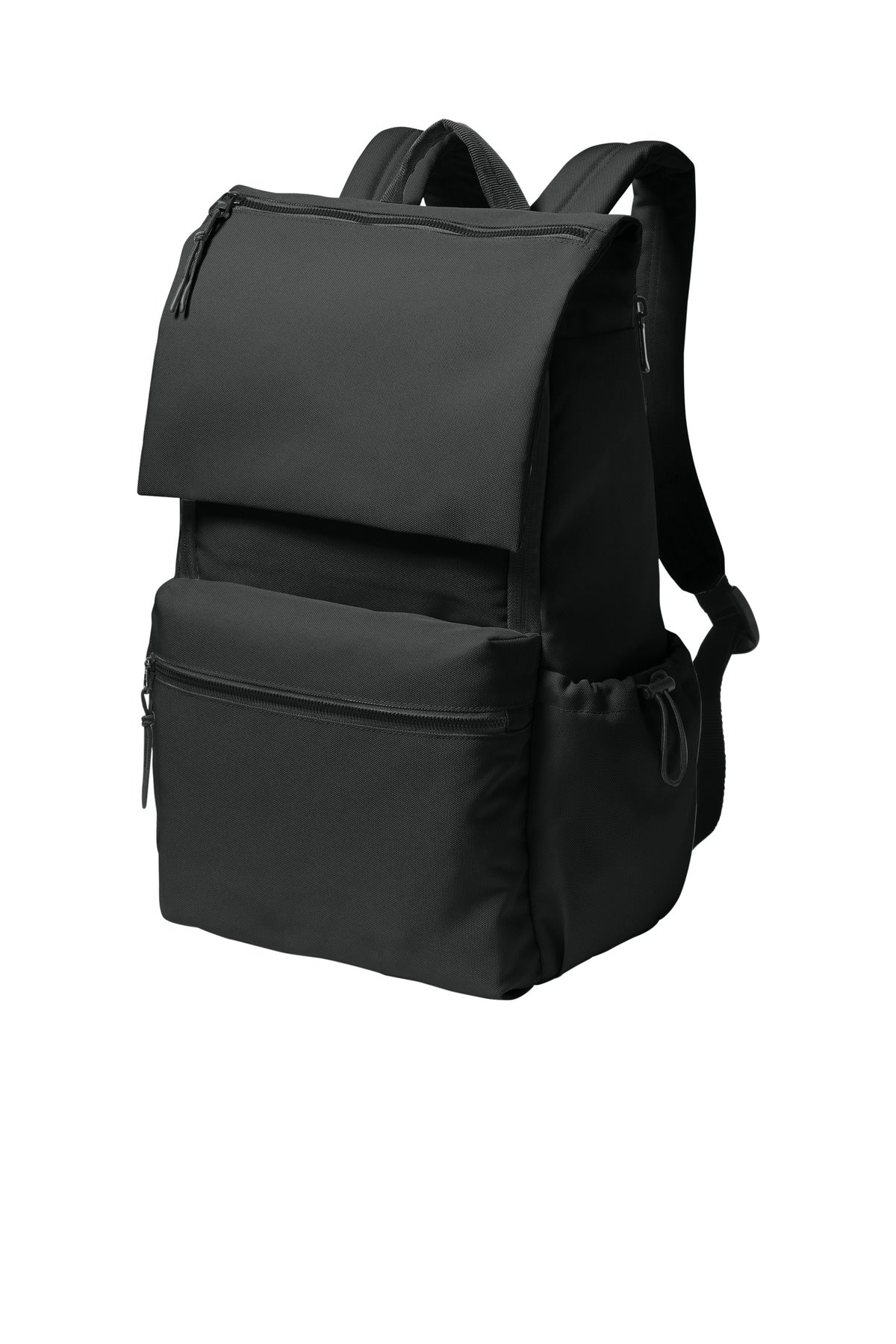 DeepBlack Port Authority Matte Oxford Backpack BG940
