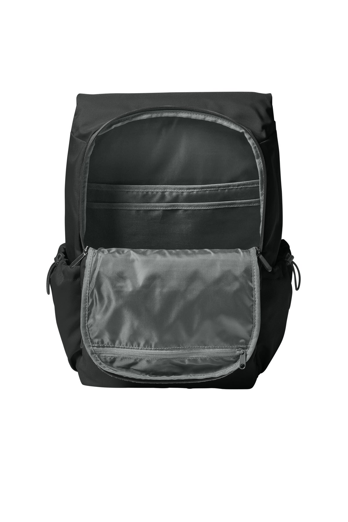DeepBlack Port Authority Matte Oxford Backpack BG940