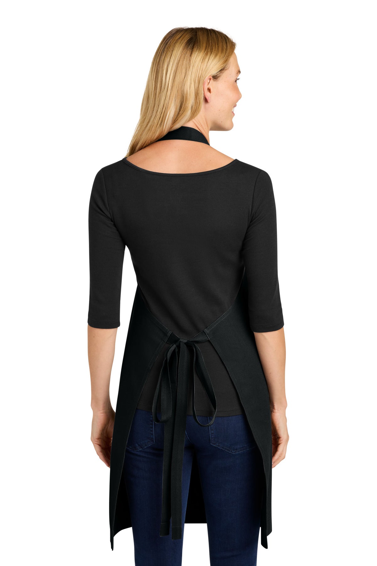 DeepBlack Port Authority Signature Heavy Twill Bib Apron A900
