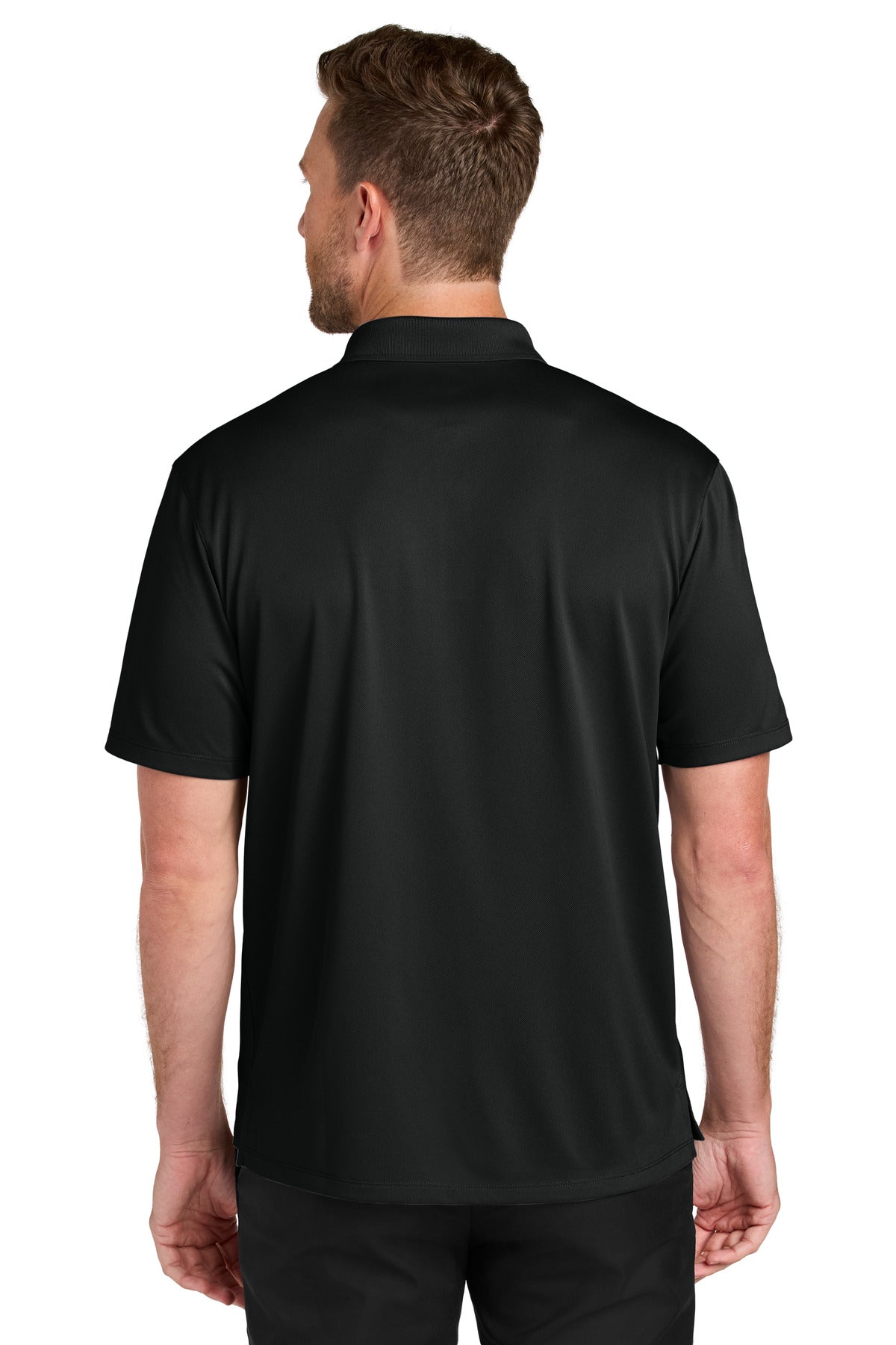 DeepBlack Port Authority Tall Wearever Performance Pique Polo TLK240