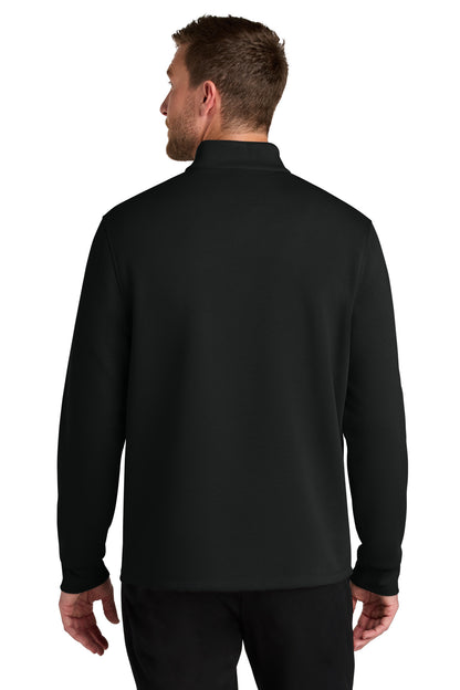 DeepBlack Port Authority Wearever Signature Double Pique 1/4-Zip K210