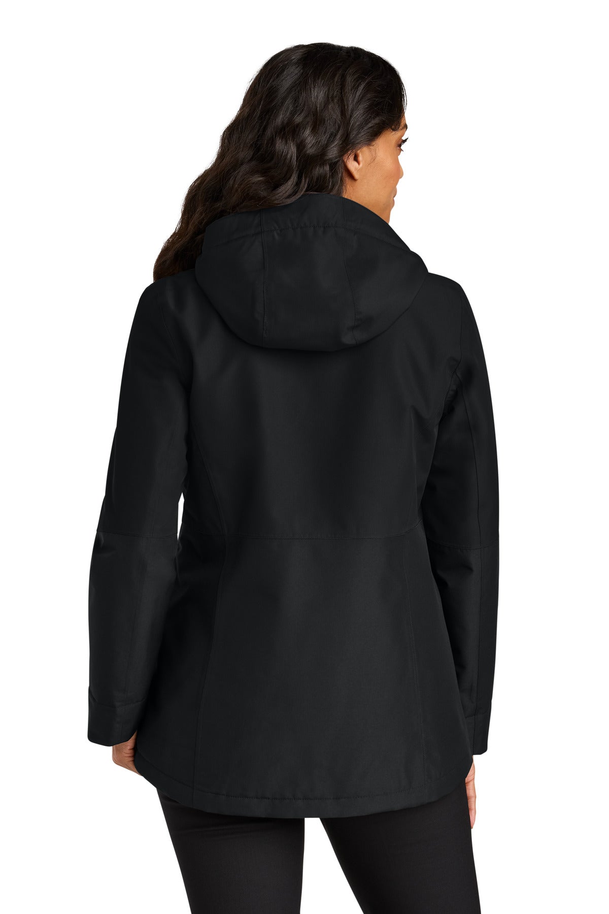 DeepBlack Port Authority Women's Insulated Heavy Ripstop Jacket L721