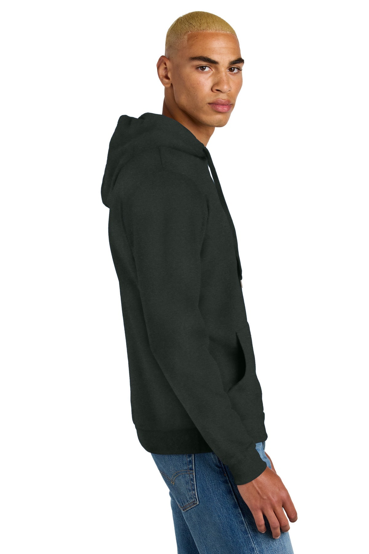 DeepestGry District Perfect Tri Fleece Pullover Hoodie DT1300