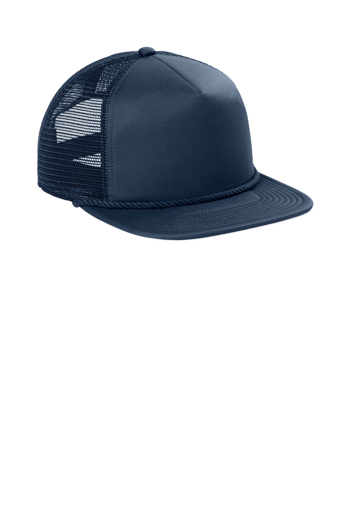 DeepNavy New Era Foam Rope Trucker Cap NE410