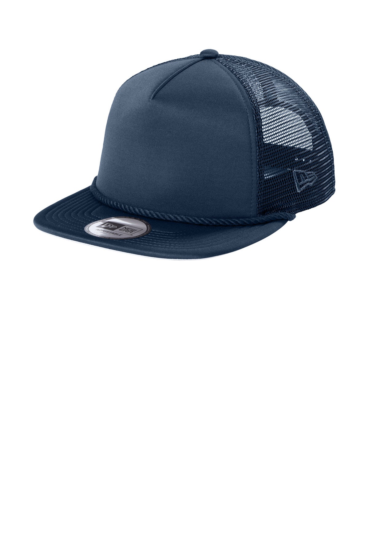 DeepNavy New Era Foam Rope Trucker Cap NE410