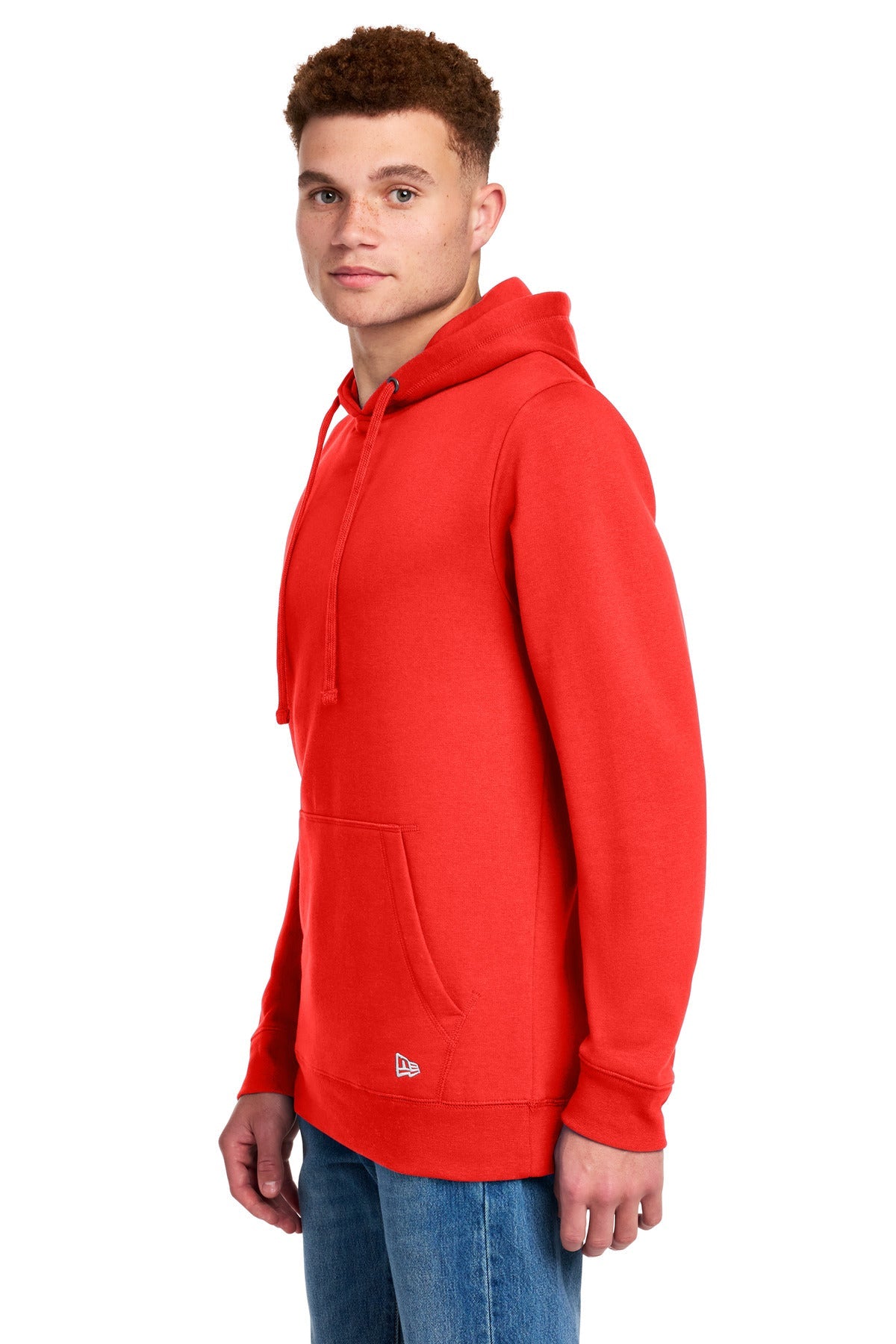 DeepOrange New Era Comeback Fleece Pullover Hoodie NEA550