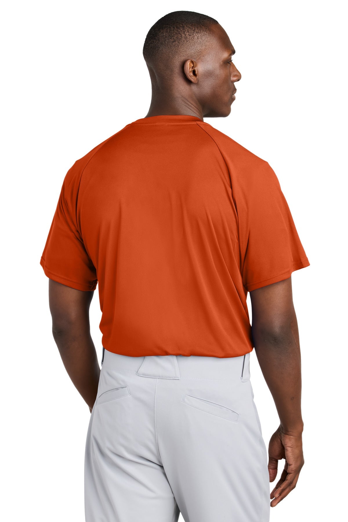 DeepOrange Sport-Tek PosiCharge Competitor 2-Button Henley ST359