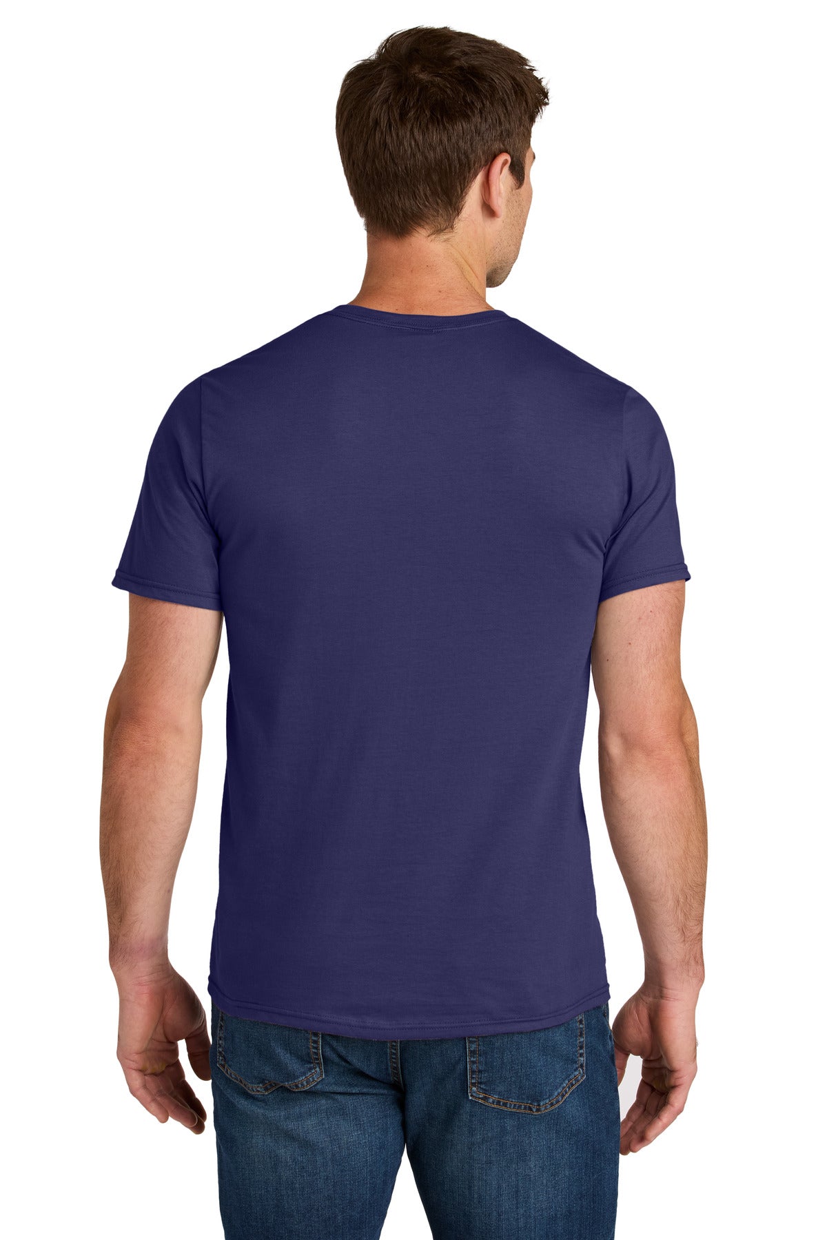 DeepPurple Jerzees Ultimate Unisex Ring Spun T-Shirt IC46M